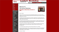 Desktop Screenshot of lexiconbookshop.co.im